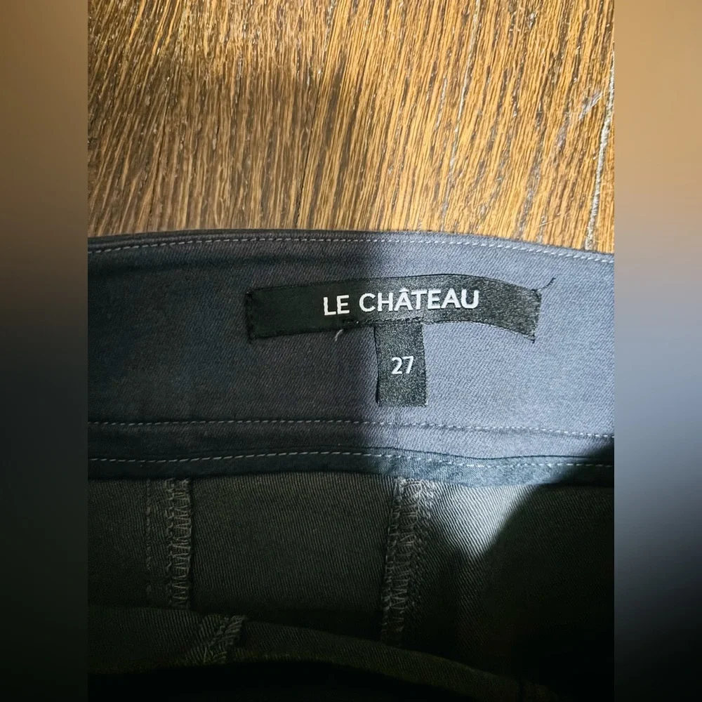 LE CHATEAU, Women’s Grey Pants, Size 27